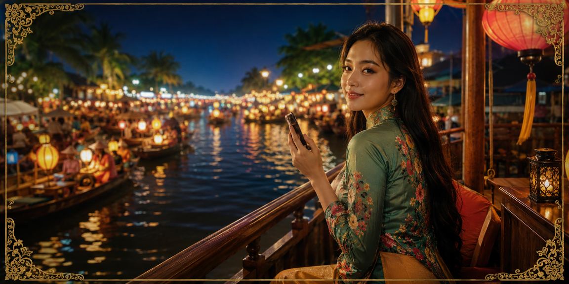 Không khí lễ hội miền Tây với trò chơi baccarat sôi động trên nền tảng trực tuyến